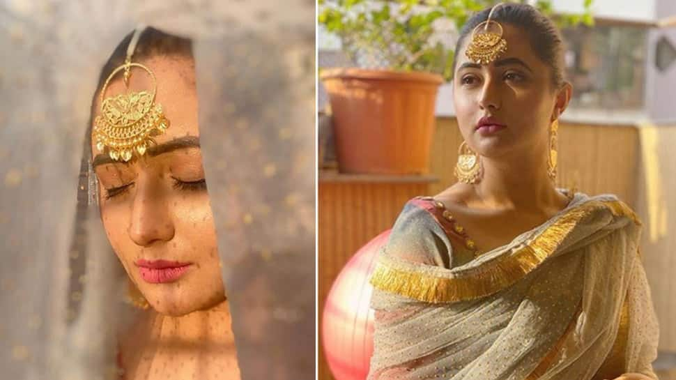 Entertainment News: Did you miss &#039;Bigg Boss 13&#039; fame Rashami Desai&#039;s traditional look this Ram Navami? See pics