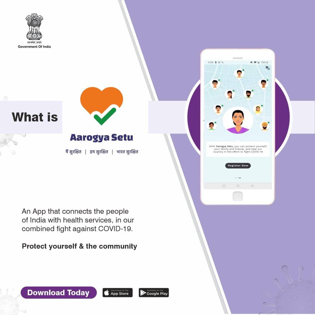 AarogyaSetu app on coronavirus