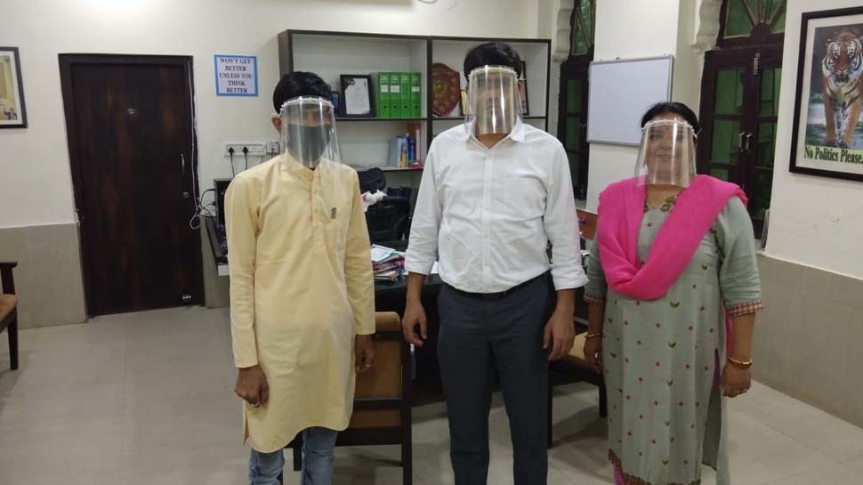 IIT-Jodhpur students design 3D face shields for health care staff treating coronavirus COVID-19 patients