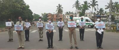 Police campaign for shutdown in Odisha