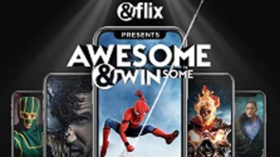 Watch blockbuster Superhero movies only on &amp;flix