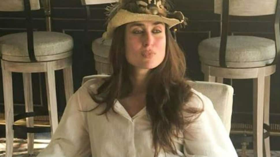 Kareena Kapoor gives a stylish touch to ‘work from home’ appearance and oh, the pout!