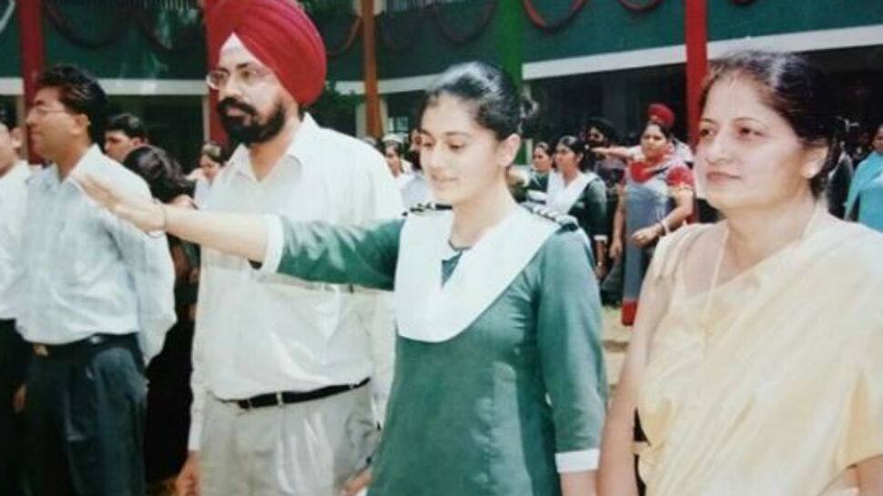 Bollywood news: Taapsee Pannu shares &#039;major throwback&#039; picture from school days