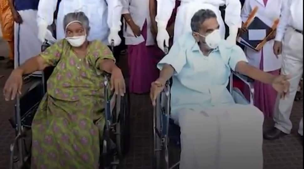 India&#039;s oldest coronavirus COVID-19 survivor Thomas, wife Mariyamma discharged from Kerala hospital