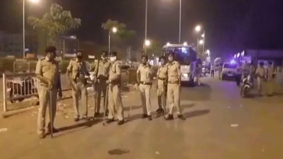 80 migrant workers detained for rampage in Surat amid coronavirus COVID-19 lockdown, drones deployed