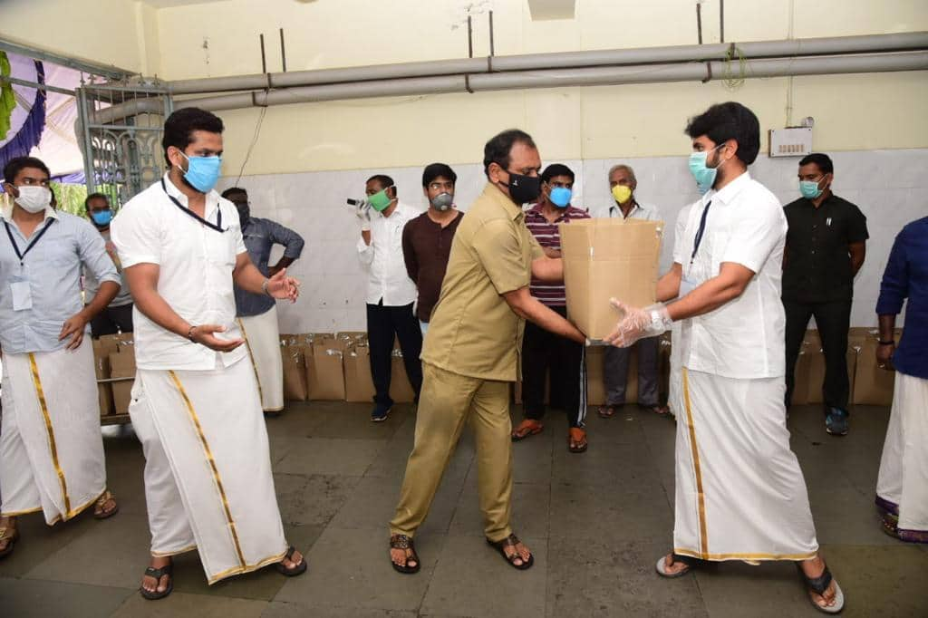 Food distribution during lockdown in Andhra Pradesh