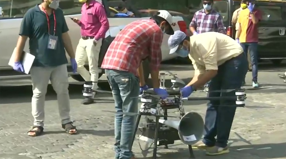 Coronavirus COVID-19: Mumbai Police to use drones and AI technology to enforce social distancing Coronavirus COVID-19: Mumbai Police to use drones and AI technology to enforce social distancing