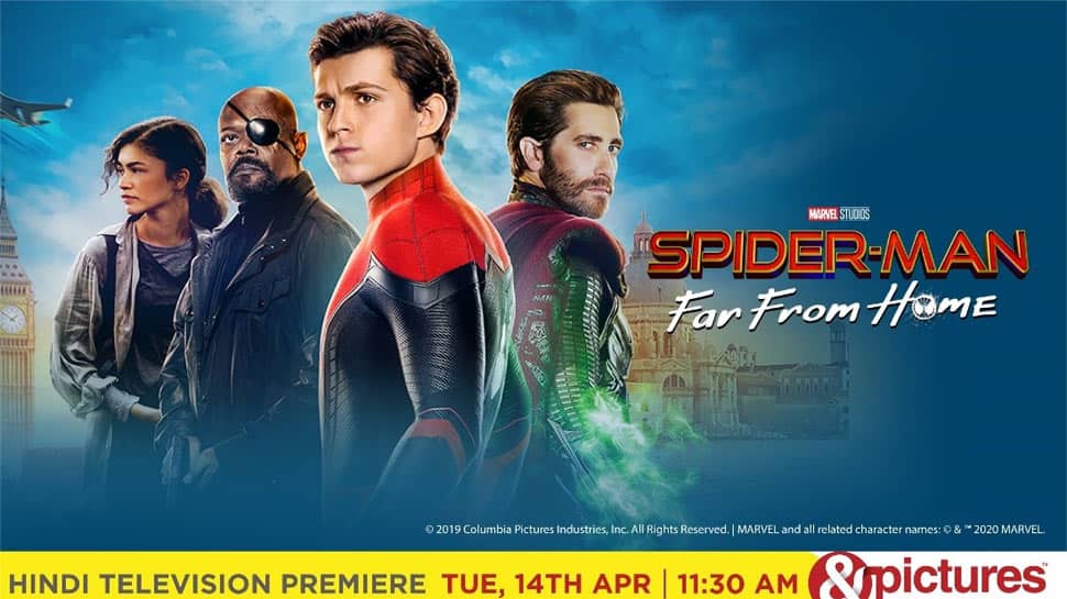 Watch Hindi Television premiere of Spiderman: Far From Home on &amp;pictures