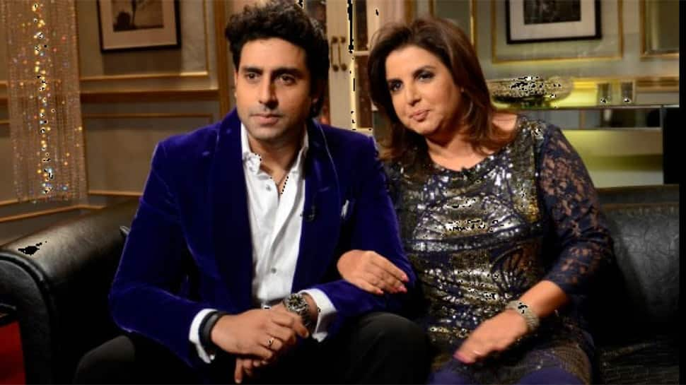 Abhishek Bachchan teases Farah Khan by asking her to upload workout video