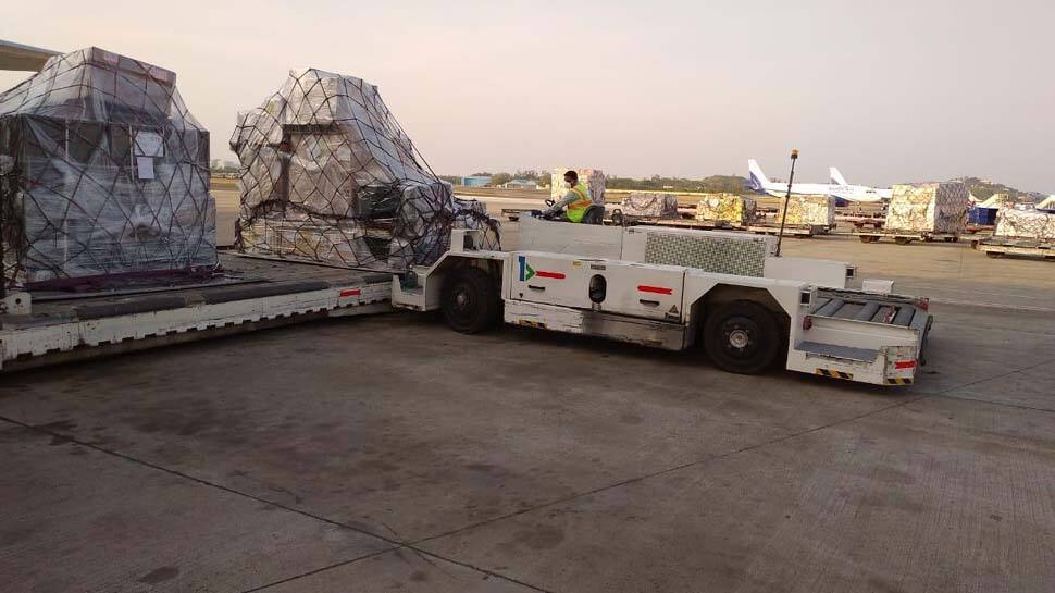 Amid coronavirus COVID-19 lockdown, special flights in Chennai evacuate foreign nationals and cargo flights bring in medical goods