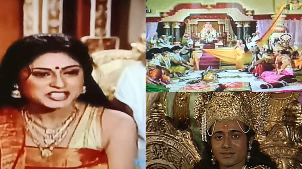 Mahabharat&#039;s Draupadi &#039;cheer haran&#039; episode leaves netizens hailing &#039;Draupadi&#039; Roopa Ganguly and Shri Krishna aka Nitish Bharadwaj