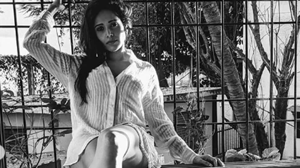 Lockdown Day 29 diary: Nushrat Bharucha oozes oomph in black and white in-house photo session