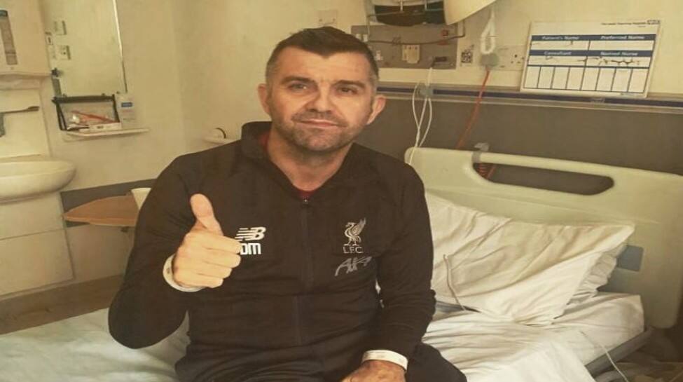 Ex-Liverpool player Dominic Matteo recovers from brain tumour