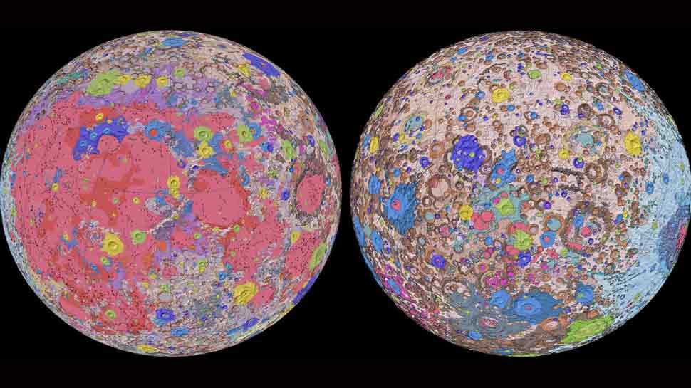 USGS releases first-ever geologic map of the Moon, useful for future lunar missions 