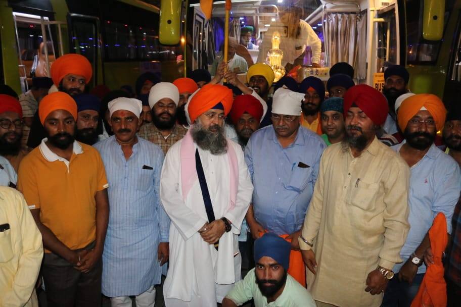 Devotees from Punjab and Haryana return back to hometown