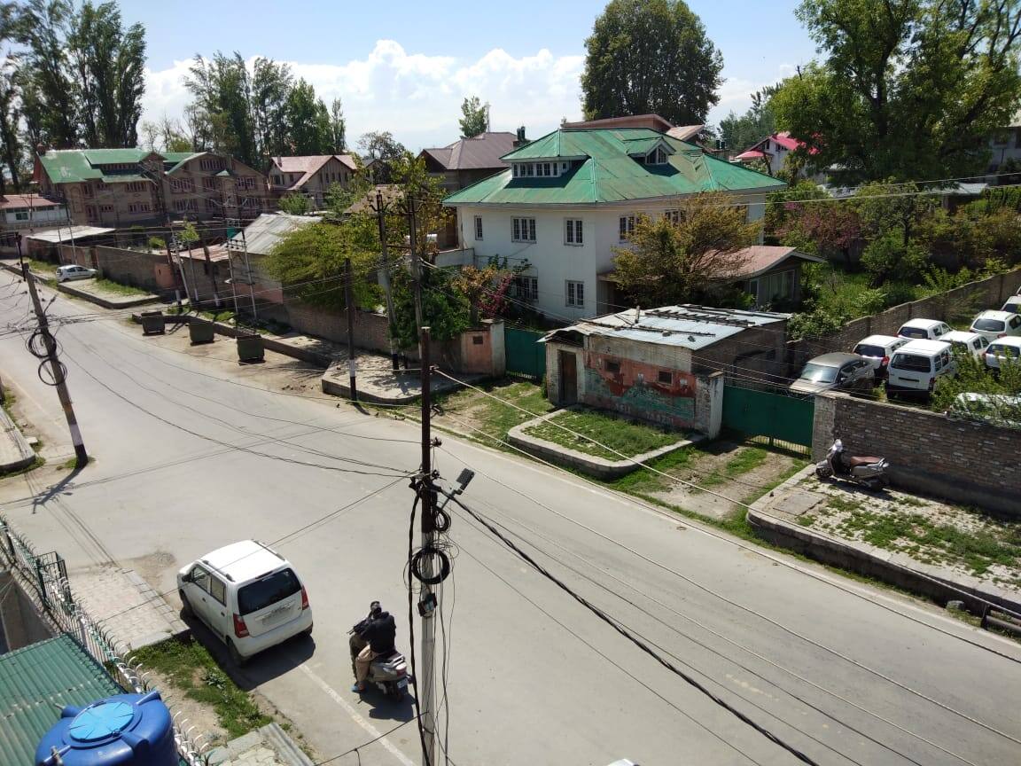 Lockdown in Srinagar