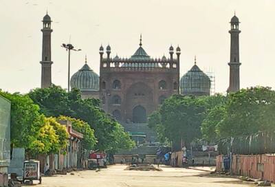 Delhi during lockdown