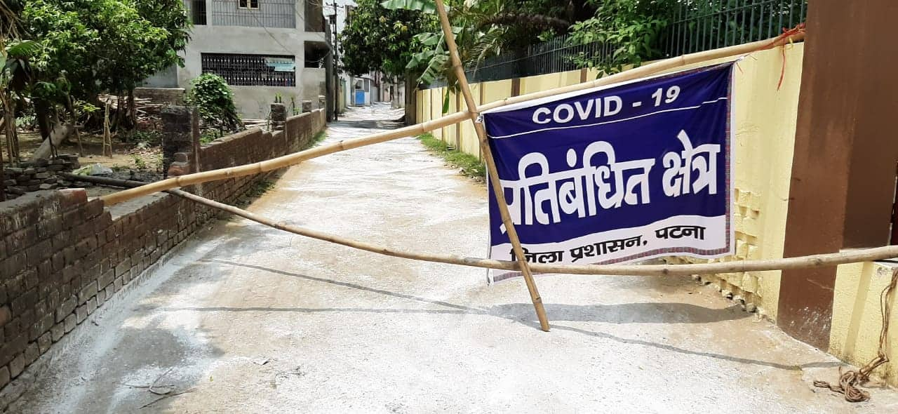 Road sealed in Patna