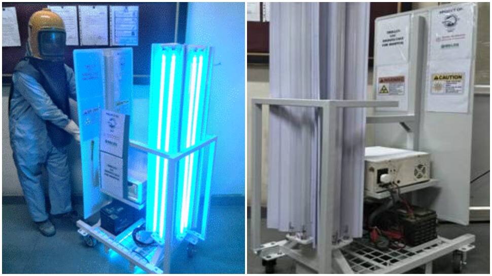 COVID-19: UV disinfection trolley developed to clean up hospital spaces