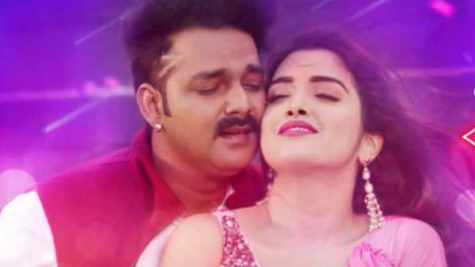 Pawan Singh sets the stage on fire with his moves on ‘Bhojpuri Gaana Par Jo Dance Na Kiya’ song, also starring Aamrapali Dubey