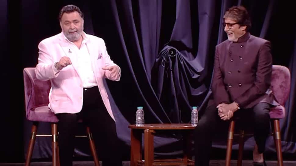 When Rishi Kapoor and Amitabh Bachchan shared stage and talked about &#039;102 Not Out&#039; - Watch throwback video