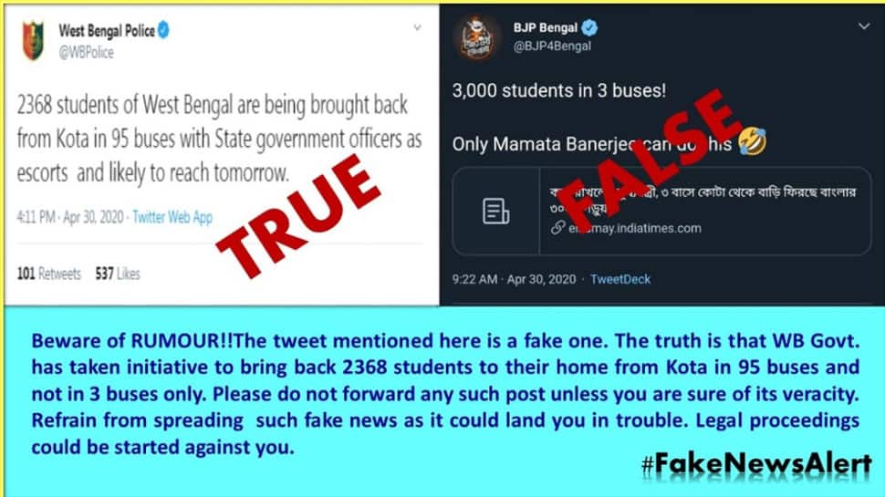 West Bengal Police pulls up BJP state unit for tweeting fake post, gets slammed
