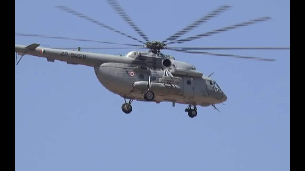 IAF helicopters practising (2)