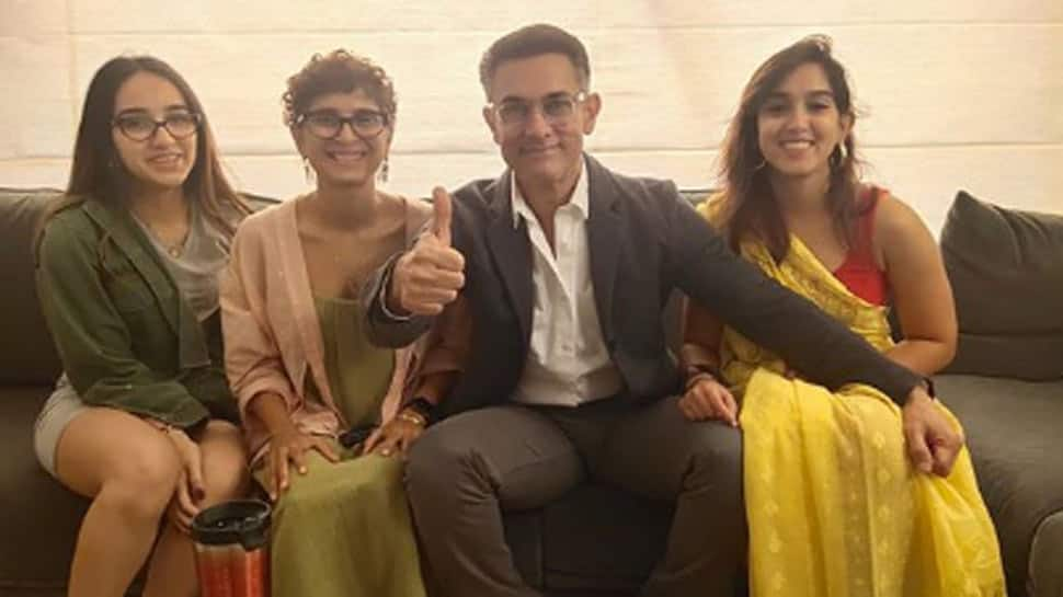 Aamir Khan, Kiran, dress up for niece Zayn&#039;s debut film, Ira Khan posts pic