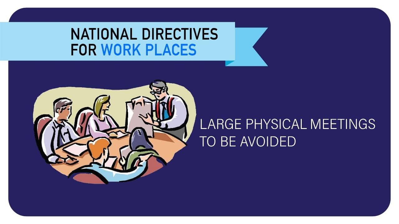 National Directives for work places