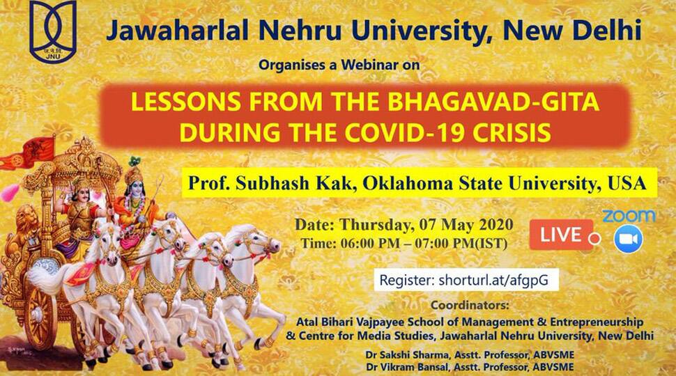 After session on Ramayana, JNU gets ready to organise webinar on Bhagwad Gita