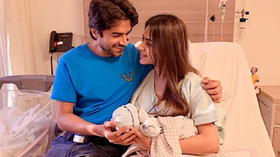 TV actors Smriti Khanna-Gautam Gupta name their daughter &#039;Anayka&#039;, share first family pic