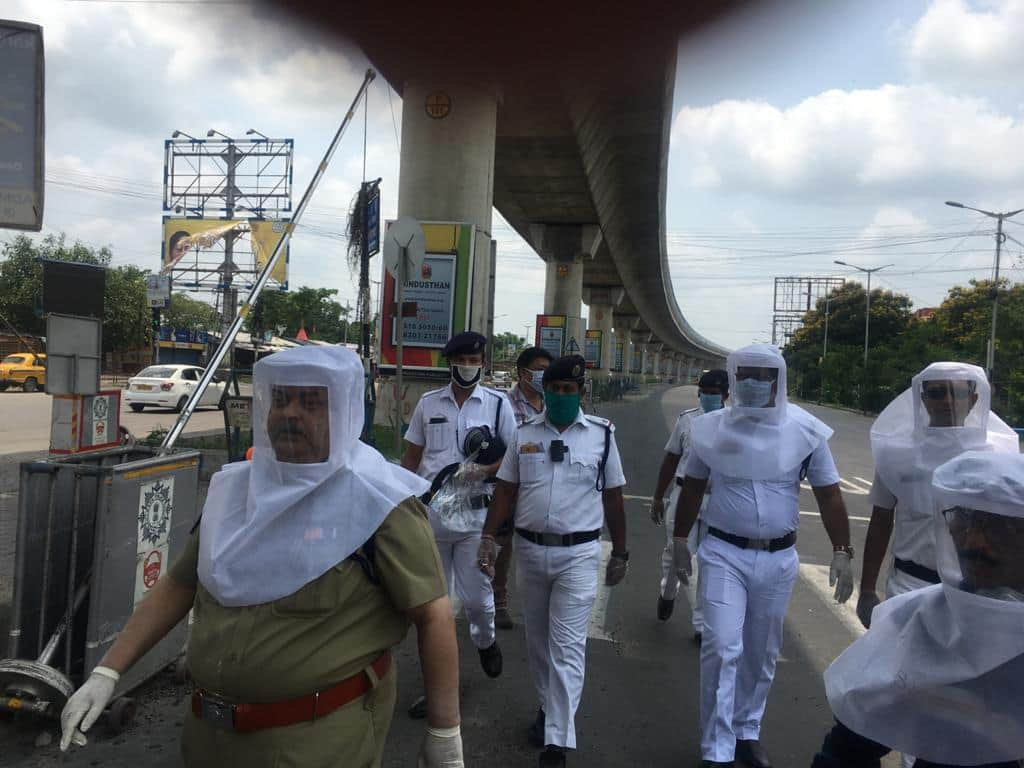 New kind of Mask in Kolkata