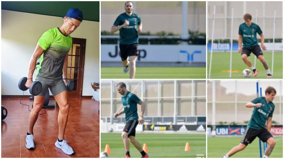 Juventus players resume training sans quarantined Cristiano Ronaldo