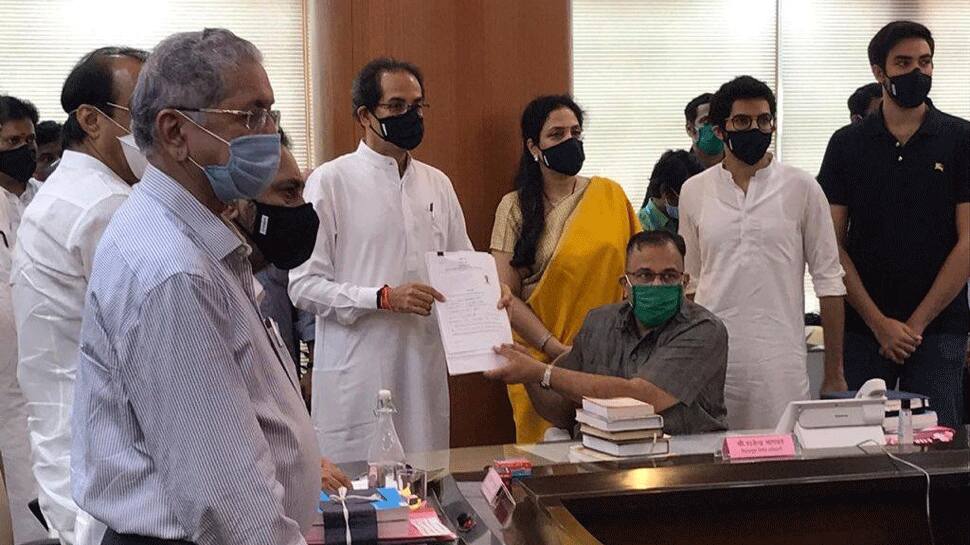 Uddhav Thackeray files nomination for Maharashtra Legislative Council