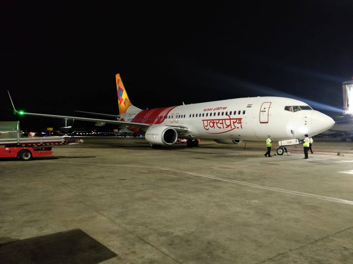 Third evacuation Flight Airindia Express IX 396  from Kuwait landed in Chennai