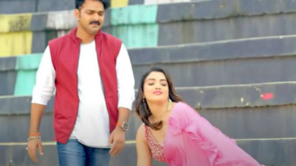 Bhojpuri superstars Aamrapali Dubey and Pawan Singh’s romantic song ‘Ae Shona’ is here to rule YouTube