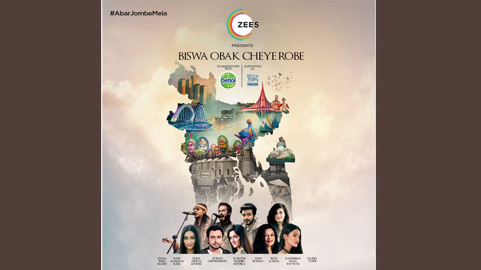 ZEE5 Global brings together top Bangla artists to recreate &#039;Abar Jombe Mela&#039; in a message of hope for Bangladesh