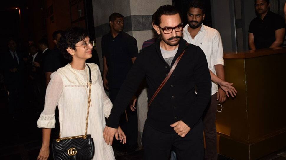 Bollywood news: Aamir Khan attends funeral of his assistant Amos with wife Kiran Rao