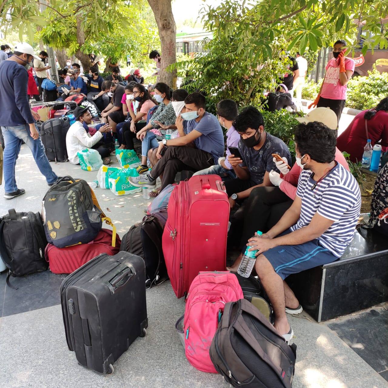 Students from Maharashtra stuck in Delhi prepare to return home