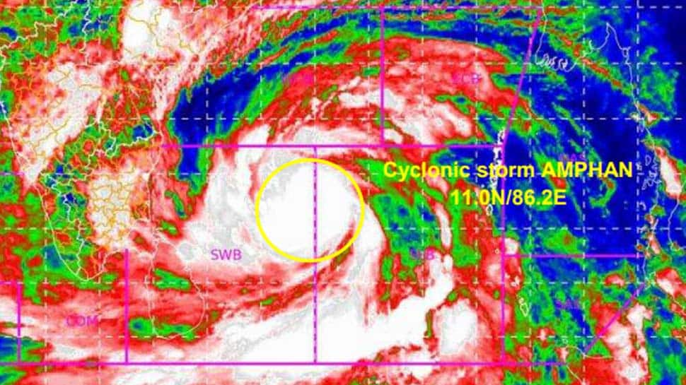 Cyclone Amphan to intensify into severe cyclonic storm; heavy rainfall in West Bengal, Odisha: IMD