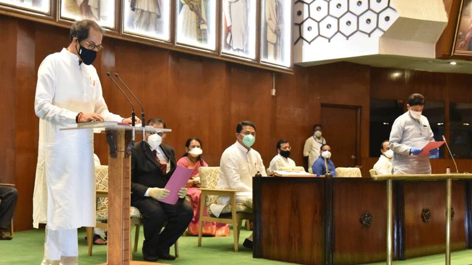 Maharashtra CM Uddhav Thackeray takes oath as MLC