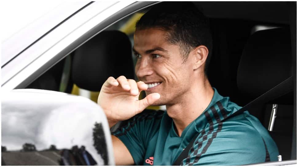 Cristiano Ronaldo returns to Juventus training after two months