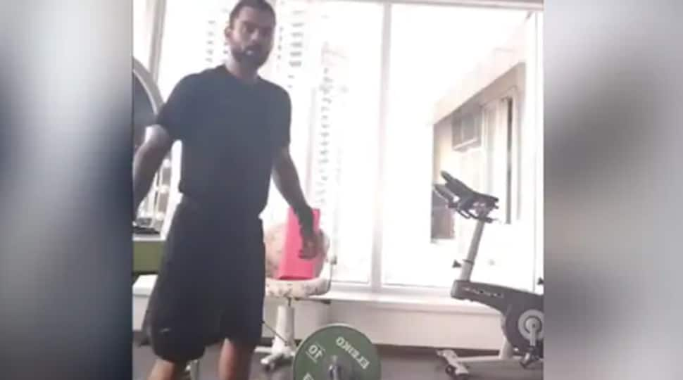 Watch - Virat Kohli shares video doing weightlifting, leaves AB De Villiers in awe