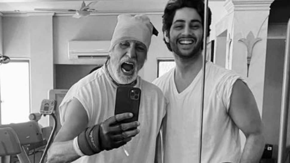 Amitabh Bachchan and grandson Agastya Nanda hit the gym together, can’t get cooler than this