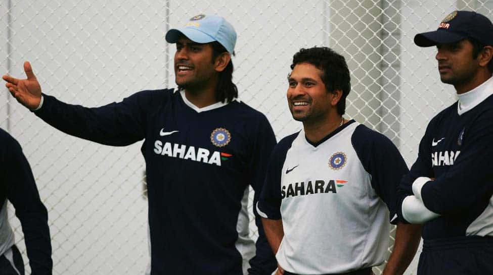 ICC walks down memory lane, posts throwback picture of Sachin Tendulkar, MS Dhoni, Rahul Dravid