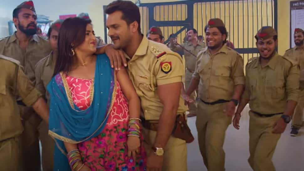 Khesari Lal Yadav-Akanksha Awasthi&#039;s &#039;A Ho Madame Ji Maan Jaiye&#039; song from &#039;Dabang Sarkar&#039; creates a storm online - Watch