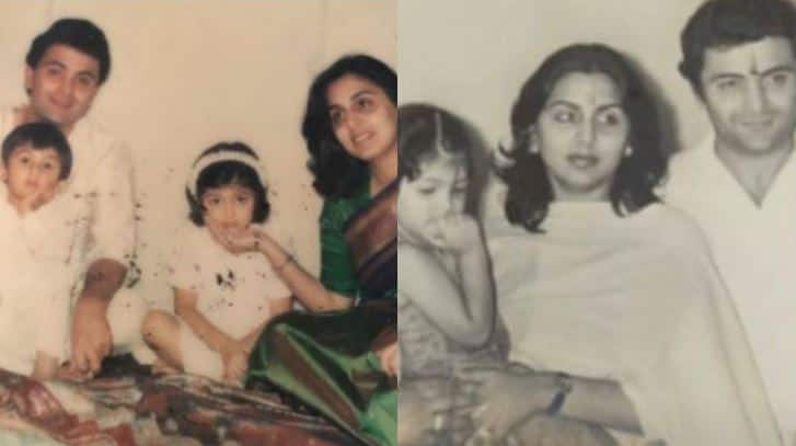 Unseen pics from Ranbir and Riddhima’s childhood days with Rishi and Neetu Kapoor will make you smile  