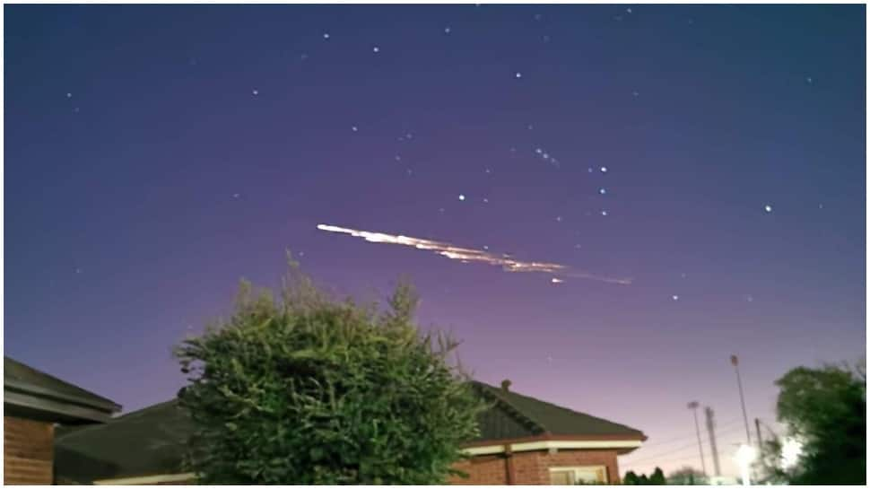 Space debris of Russian rocket lights up Australian skies