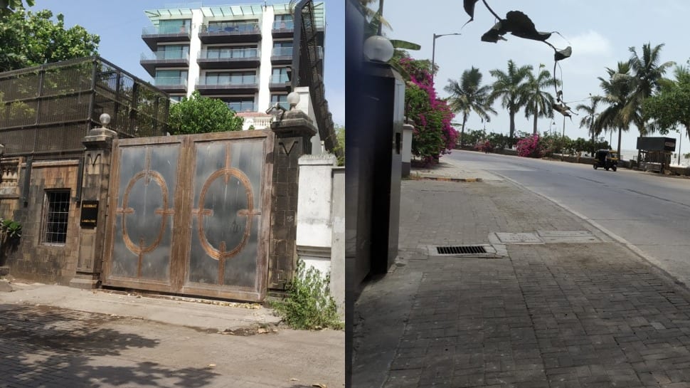 For the first time, roads outside Salman Khan, Shah Rukh Khan’s Mumbai homes wear deserted look on Eid amid coronavirus pandemic