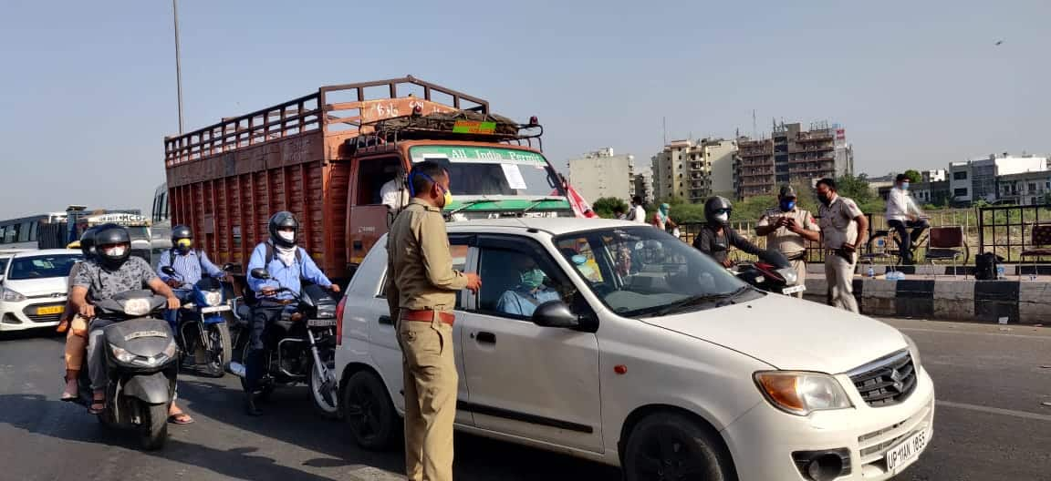 Delhi Ghaziabad border sealed